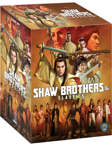 Shaw Brothers Classic Volume 3 (Blu Ray) (11 Disc) (2K) (Shout Factory) (English Subtitled) (US Version)