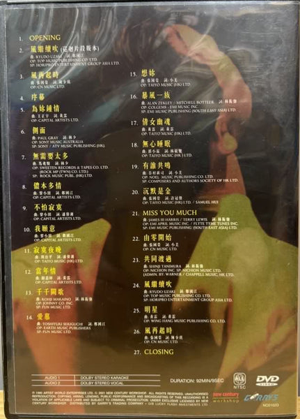 Leslie Cheung Final Encounter Of The Legend Karaoke 張國榮告別樂壇