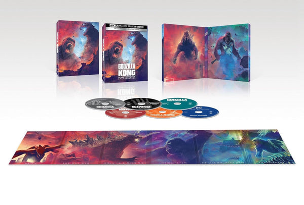 Godzilla/Kong Monsterverse 5-Film Collector's Edition (4K Ultra HD