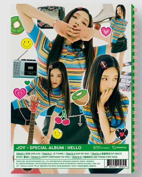 Red Velvet : Joy - 조이 - Special Album - Hello (CD) (Photo Book