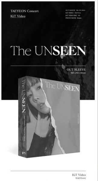 Tae Yeon Concert - The UNSEEN 태연 (Kihno KiT Video + Photobook