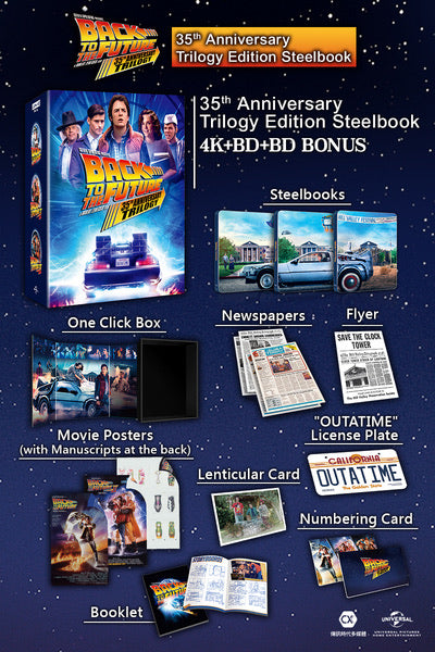 Back to the Future 35th Anniversary Trilogy (4K Ultra HD + Blu Ray