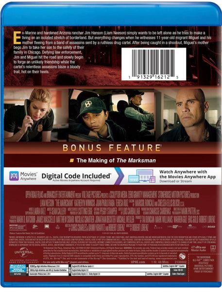 The Marksman (捍衛救援) (2021) (Blu Ray DVD) (English Subtitled