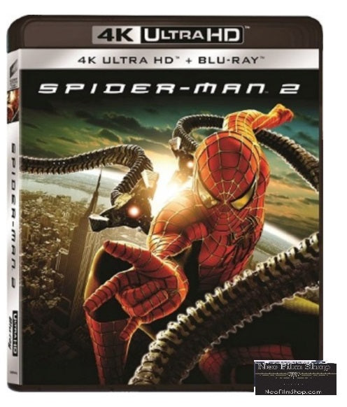 Spider-Man 2 (2004) (4K Ultra HD + Blu Ray) (English Subtitled) (Hong – Neo  Film Shop