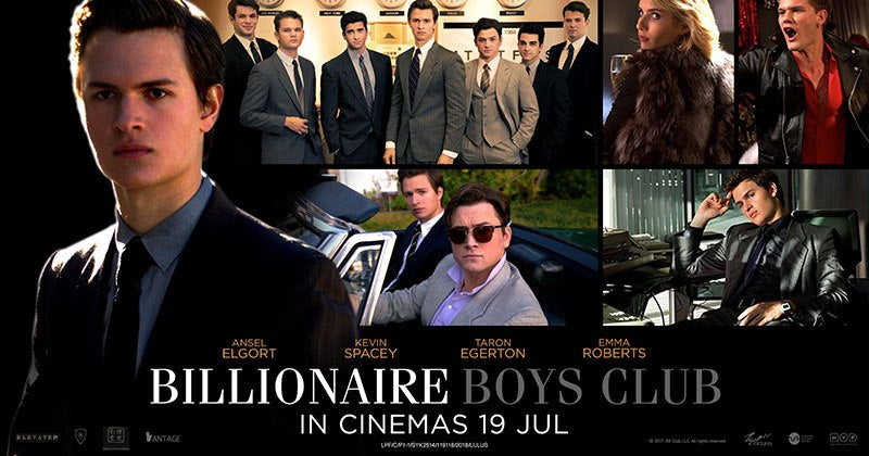 Film Review: Billionaire Boys Club (2018) - USA
