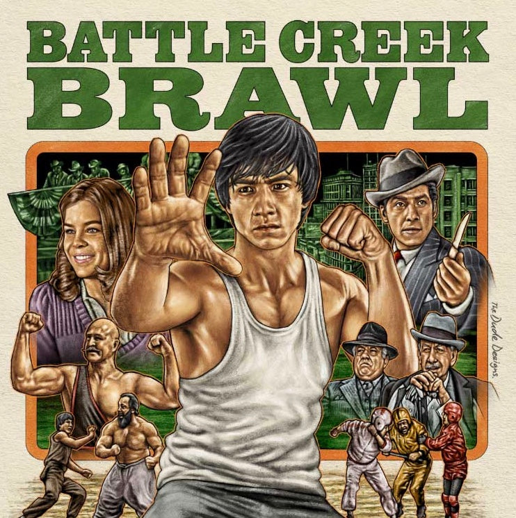 Film Review: Battle Creek Brawl (The Big Brawl) 殺手壕 (1980) - USA / Hong Kong