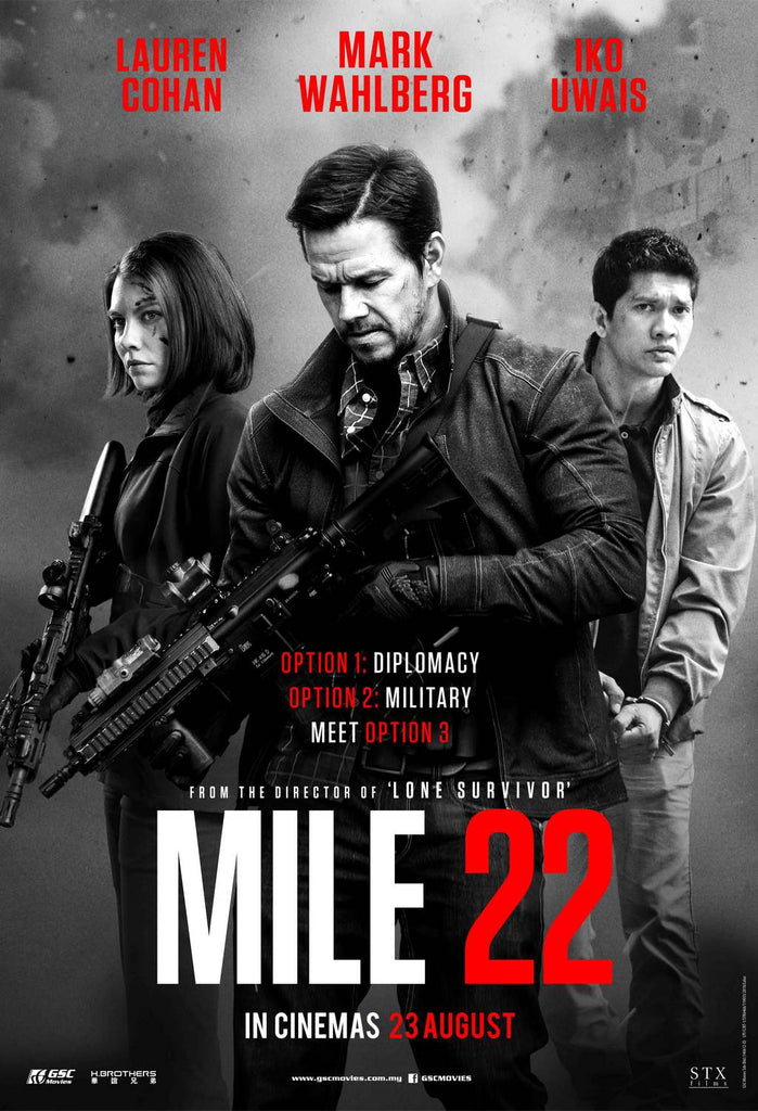 Film Review: Mile 22 絕地22哩 (2018) - USA