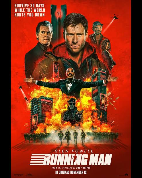 Film Review: The Running Man 逃亡遊戲 (2025) - USA / UK