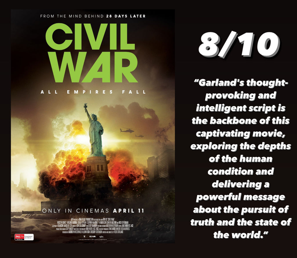 Film Review: Civil War 美帝崩裂 (2024) - USA