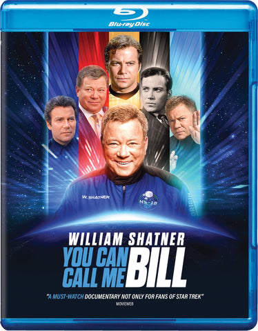 William Shatner: You Can Call Me Bill (2023) (Blu Ray) (Decal) (English Subtitled) (US Version)