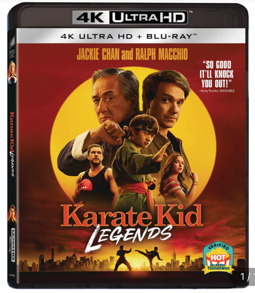 Karate Kid: Legends 功夫夢：傳奇少年 (2025) (4K Ultra HD + Blu-ray) (Hong Kong Version)