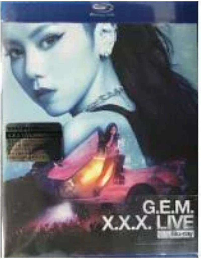 G.E.M. Tang - 鄧紫棋 X.X.X. LIVE (Blu Ray) (Hong Kong Version)