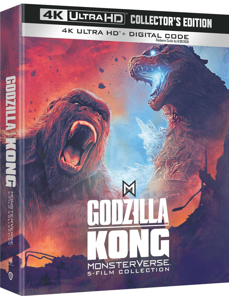 Godzilla/Kong Monsterverse 5-Film Collector's Edition  (4K Ultra HD) (English Subtitled) (US Version)