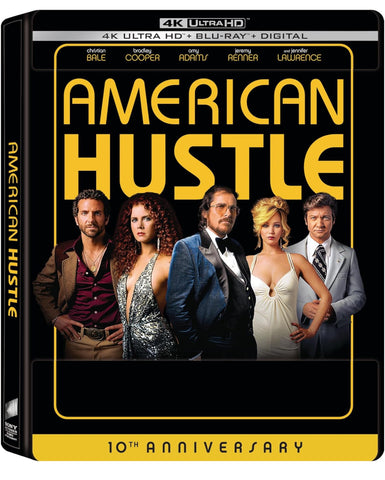 American Hustle (2013) (10th Anniversary Edition) (4K Ultra HD + Blu Ray) (English Subtitled) (US Version)