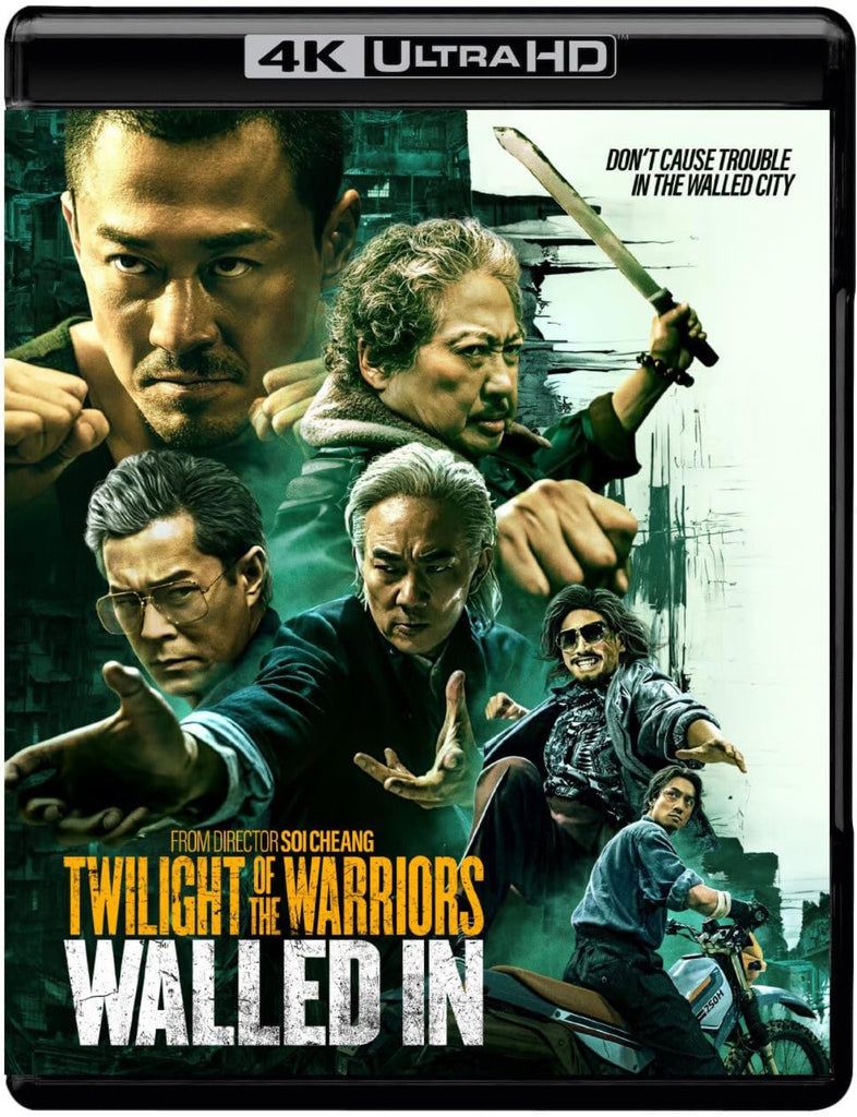 TWILIGHT OF THE WARRIORS: WALLED IN 九龍城寨之圍城  (2024) (4K Ultra HD Blu Ray) (Well Go USA) (English Subtitled) (US Version)