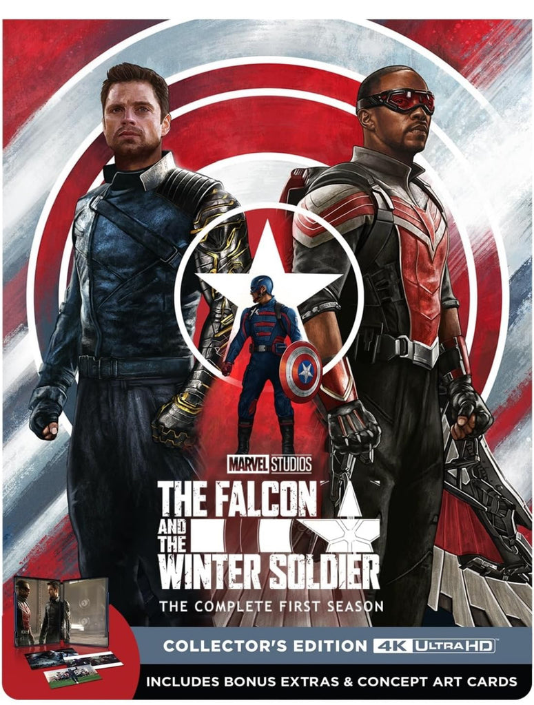 The Falcon and the Winter Soldier: The Complete Series (2021) (Steelbook) (4K Ultra HD Blu Ray) (Collector Edition) (English Subtitled) (US Version)