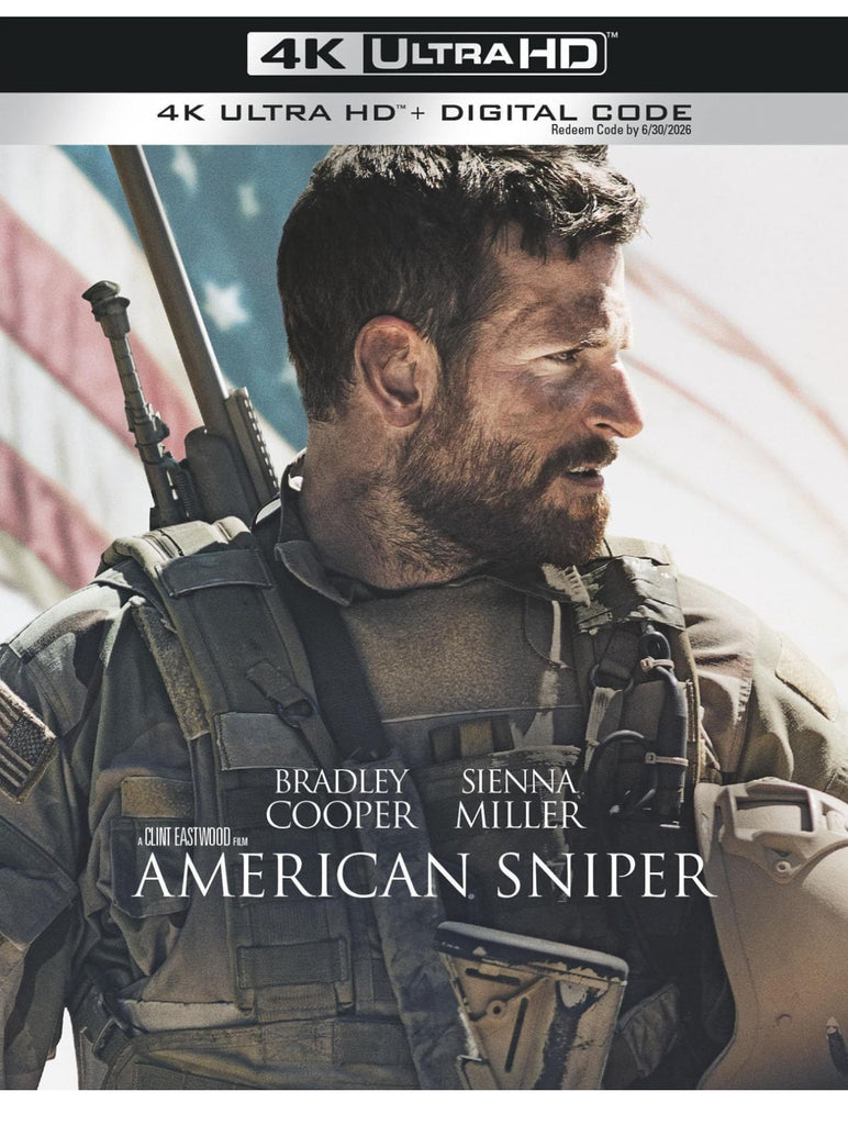 American Sniper (2014) (4K Ultra HD + Blu Ray) (English Subtitled) (US Version)