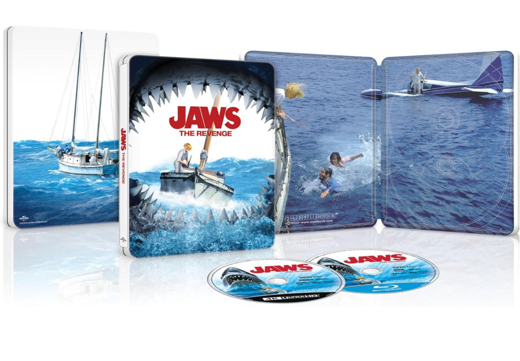 Jaws - The Revenge (1987) (4K Ultra HD + Blu Ray) (Steelbook) (Limited Edition) (English Subtitled) (US Version)