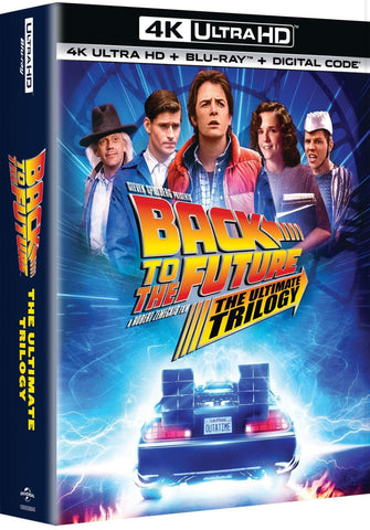 Back to the Future: The Ultimate Trilogy  (4K Ultra HD + Blu Ray) (English Subtitled) (US Version)