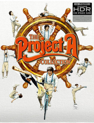 The Project A Collection (1+2) A計劃 (1983) (4K Ultra HD + Blu Ray) (English Subtitled) (Limited Edition) (88 Films)