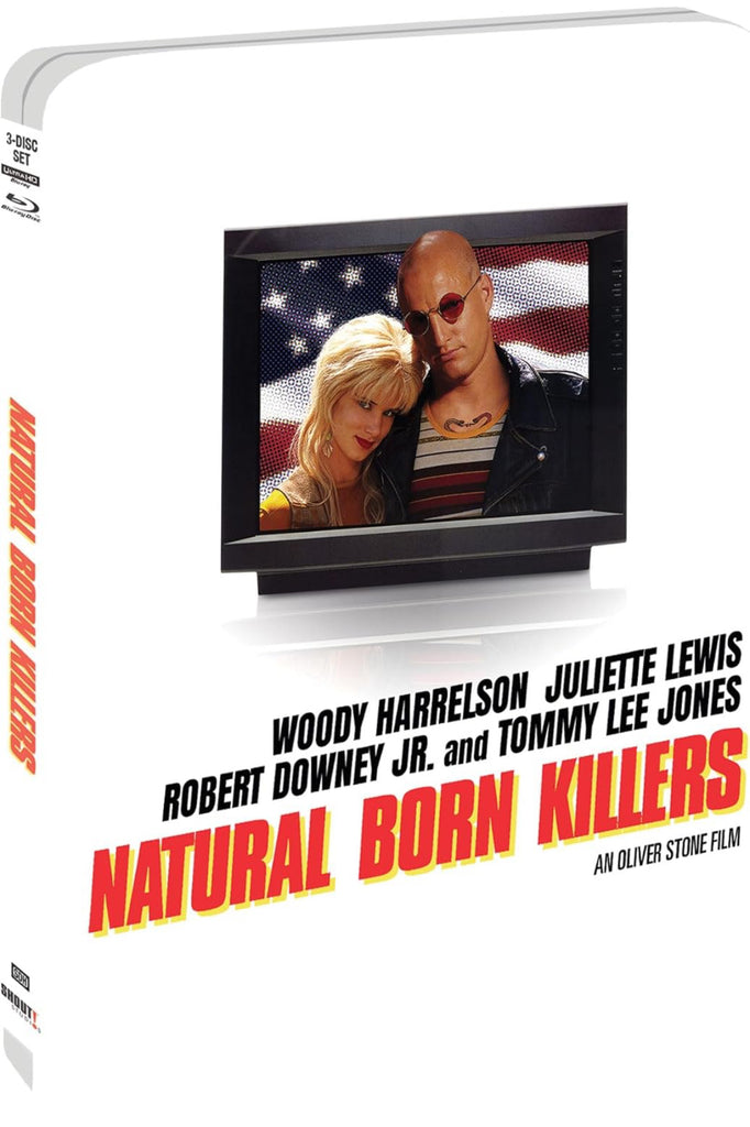 Natural Born Killers (1994) (Steelbook) (4K Ultra HD + Blu Ray) (Limited Edition) (Shout Factory!) (English Subtitled) (US Version)