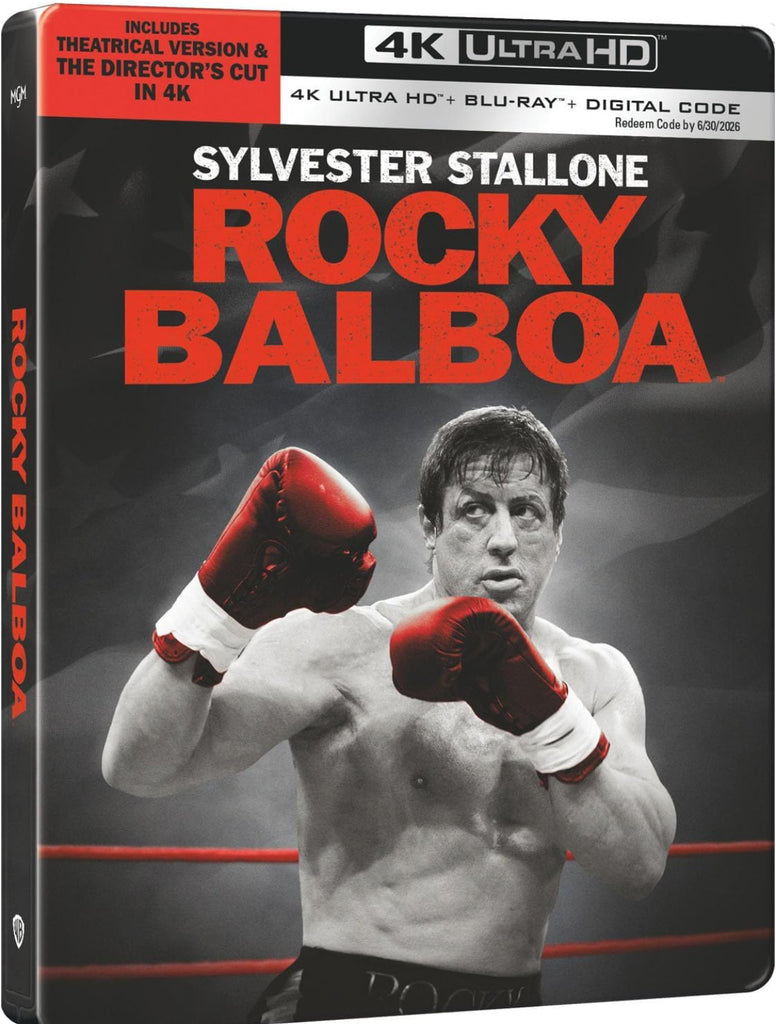 Rocky Balboa (Theatrical & Director's Cut) (Steelbook) (4K Ultra HD + Blu Ray) (English Subtitled) (US Version)