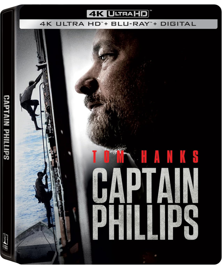 Captain Philips (2013) (4K Ultra HD + Blu Ray) (Steelbook) (Limited Edition) (English Subtitled) (US Version)