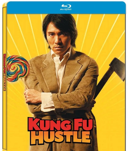 Kung Fu Hustle 功夫 (2004) (Blu-ray) (Limited Steelbook Edition 限量版) (Hong Kong Version)