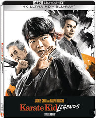 Karate Kid: Legends 功夫夢：傳奇少年 (2025) (4K Ultra HD + Blu-ray) (鐵盒裝) (Steelbook) (Hong Kong Version)