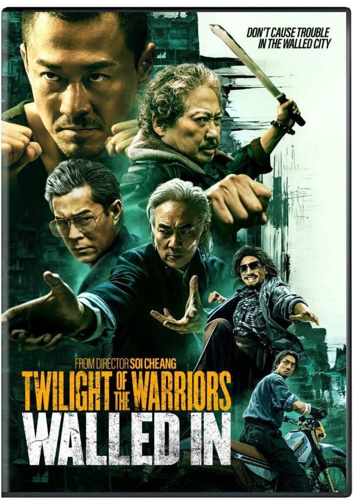 TWILIGHT OF THE WARRIORS: WALLED IN 九龍城寨之圍城  (2024) (DVD) (Well Go USA) (English Subtitled) (US Version)
