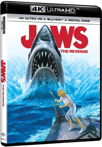 Jaws - The Revenge (1987) (4K Ultra HD + Blu Ray) (English Subtitled) (US Version)