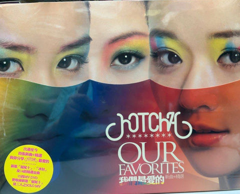 HOTCHA《 我們最愛的 新曲+精選 》 CD + DVD (Hong Kong Version)