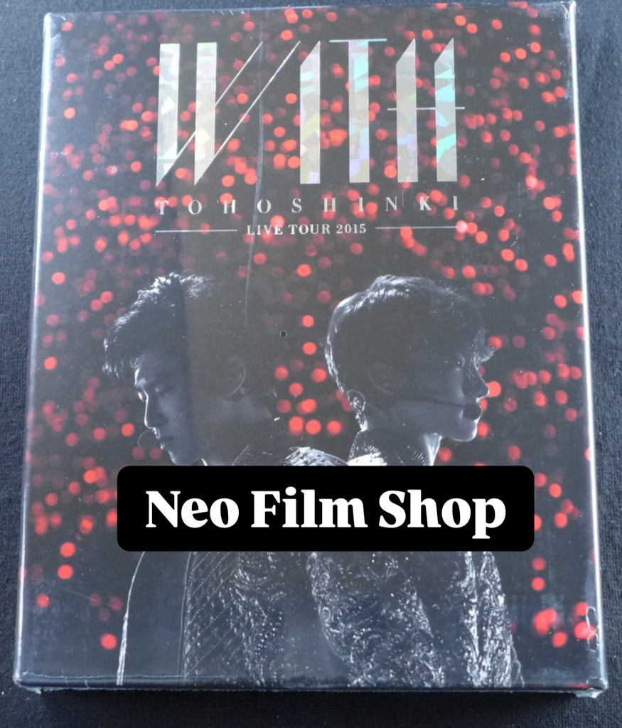 Tohoshinki LIVE TOUR 2015 WITH 東方神起日本出道10週年 (2 BLU RAY) (First Press Limited Edition) (雙碟初回限定盤) (Japan Version)