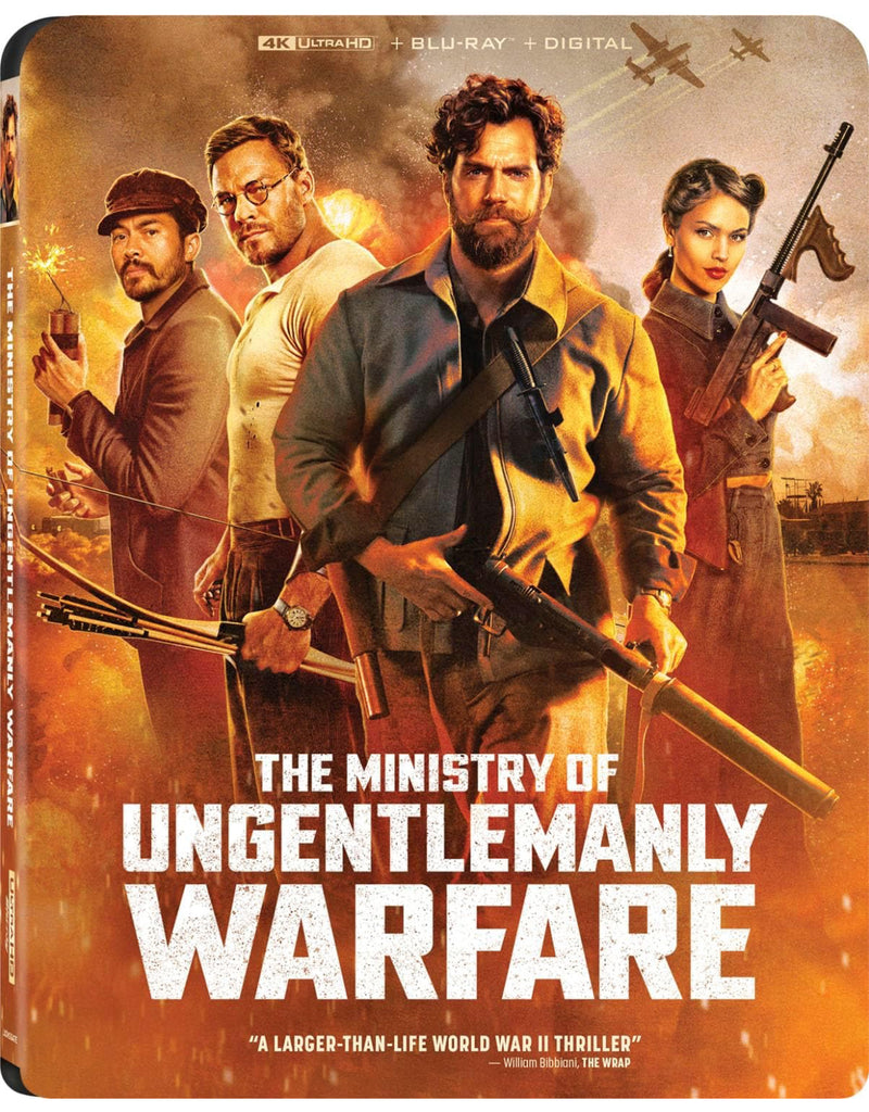 The Ministry of Ungentlemanly Warfare (2024) (4K Ultra HD + Blu Ray) (English Subtitled) (US Version)