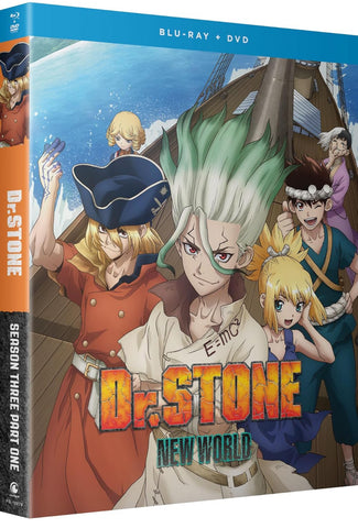 Dr. Stone: Season Three, Part One (2023) (Blu Ray + DVD) (English Subtitled) (US Version)