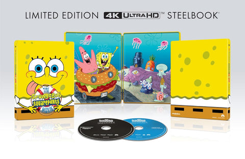 The SpongeBob SquarePants Movie (2004) (4K Ultra HD + Blu Ray) (Steelbook) (Limited Edition) (English Subtitled) (US Version)