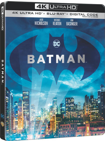 Batman (1989) (Steelbook) (4K Ultra HD + Blu Ray) (English Subtitled) (US Version)