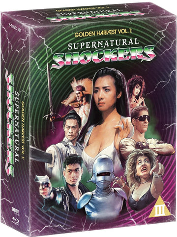 Golden Harvest Volume 1: Supernatural Shockers (2024) (Blu Ray Set) (Shout Factory) (6 Movies Set) (English Subtitles) (US Version)