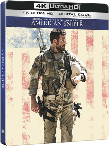 American Sniper (2014) (Steelbook) (4K Ultra HD + Blu Ray) (English Subtitled) (US Version)