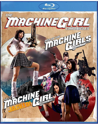 The Machine Girl Chronicles (Machine Girl: Jacked! / Rise of the Machine Girls) (Blu Ray) (Media Blasters) (English Subtitled) (US Version)