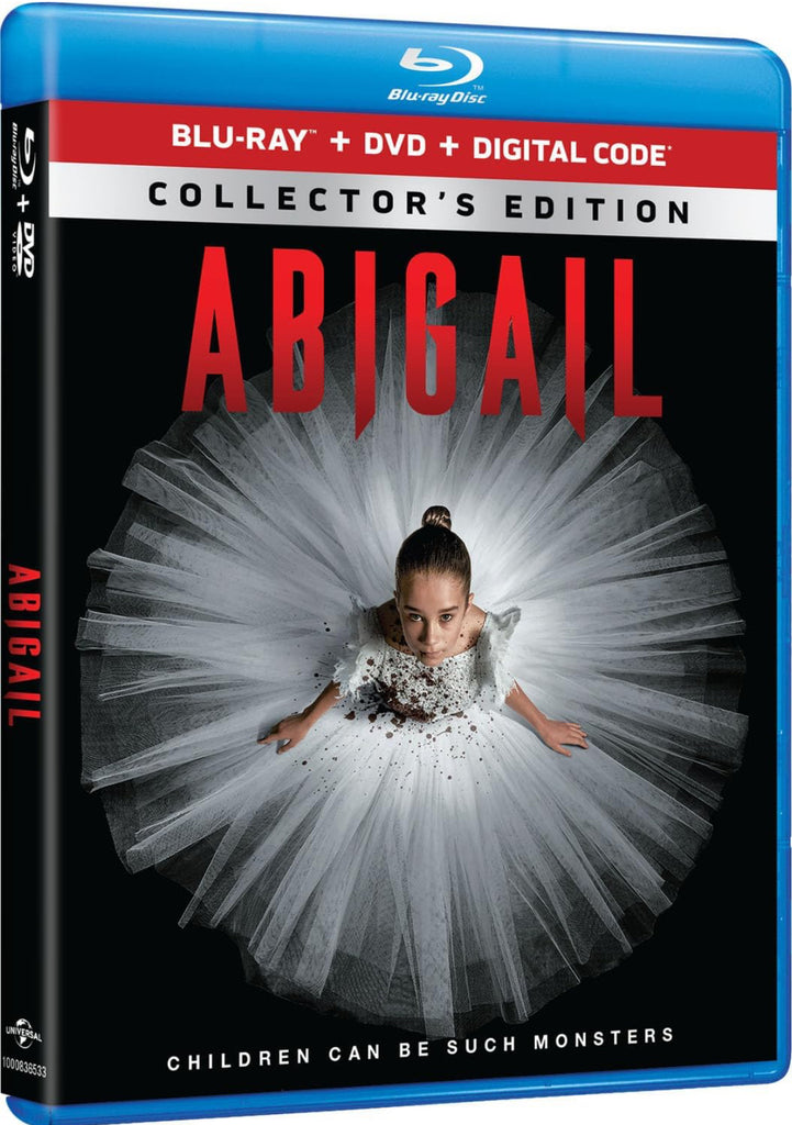 Abigail  (2024) (Blu Ray + DVD) (Collector’s Edition) (English Subtitled) (US Version)