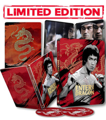 Enter the Dragon (龍爭虎鬥) (Limited Edition Steelbook) 50th Anniversary [4K UHD + Blu-ray] (US Version)