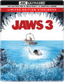 Jaws 3 (1983) (4K Ultra HD + Blu Ray) (Steelbook) (Limited Edition) (English Subtitled) (US Version)