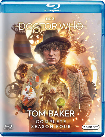 Doctor Who: Tom Baker - Complete Season Four  (1977-78) (Blu Ray) (English Subtitled) (US Version)