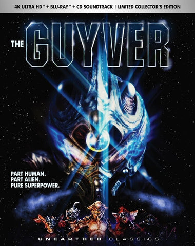 The Guyver (1991) (4K Ultra HD + Blu Ray + CD) (Unearthed) (Limited Edition) (English Subtitled) (US Version)