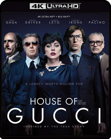 House of Gucci 4K (2021) (4K Ultra HD + Blu Ray) (Shout Factory) (English Subtitled) (US Version)