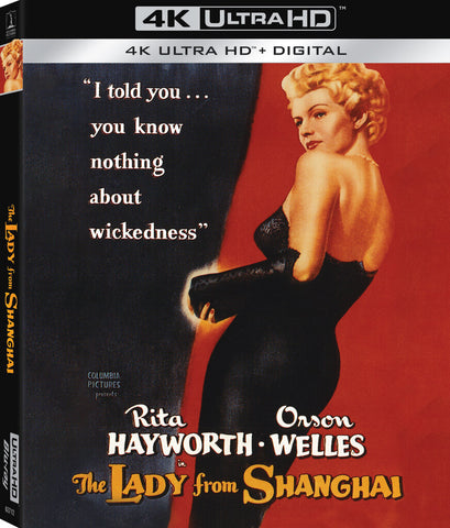 The Lady from Shanghai 4K (1947) (4K Ultra HD Blu Ray) (Sony Pictures) (English Subtitled) (US Version)