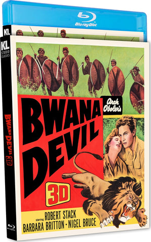 Bwana Devil 3D (1952) (3D + 2D Blu Ray) (Kino Lorber) (English Subtitled) (US Version)