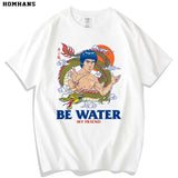 85th Anniversary Bruce Lee Be Water My Friend T-Shirt | 李小龍 龍纏 復古 Be Water My Friend T 恤 Unisex