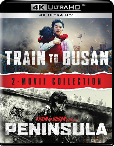 Train to Busan + Peninsula - 2 Movie Collection (4K Ultra HD + Blu Ray) (Well Go USA) (English Subtitled) (US Version)